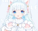 キラキラ可愛いキャラクターイラスト描きます VTuberさんも歓迎☆SNSアイコン・動画、グッズ等に！ イメージ4