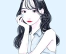 線画×水彩タッチで抜け感のあるイラスト描きます 商用可！デジタル水彩でおしゃれに♡目を引くイラストを作成 イメージ9
