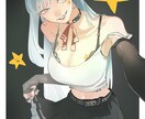 ご希望に沿ったイラスト制作を承ります 背景つきや全身絵も！多用途に対応いたします。 イメージ6