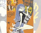 描き下ろし女性一枚イラスト描きます Tシャツ・フライヤー・ポスター等あらゆる用途に活用出来ます。 イメージ3
