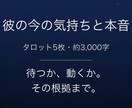彼の今の気持ちと本音を5枚で占います 既読スルー・未読・音信不通。待つか動くか、その根拠まで。 イメージ1