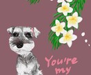 オシャレで可愛いイラスト描きます iPadで花や人物など、オシャレで可愛いイラストを制作。 イメージ7