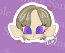 ゆるっと可愛いミニミニアイコン制作します セットでも可愛い顔のみアイコン！ イメージ3