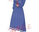 TRPGや壁紙などの立ち絵、全身絵、一枚絵描きます お安く描きます！キャンペーン中！ イメージ7