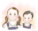 印刷可。安いそっくりな似顔絵でプレゼント作ります 写真からゆるい似顔絵作ります。プレゼントにおすすめです イメージ1