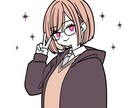 おしゃれなイラスト作成します 立ち絵制作、キャラデザなど少し個性的なテイストで イメージ2