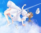 パッと目をひくサムネ、ヘッダーお描きします オリキャラや可愛いキャラクターで目立つ一枚絵をお描きします イメージ8