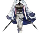 立ち絵・一枚絵描きます 厚塗りタッチの細かい描写をお受けします イメージ2