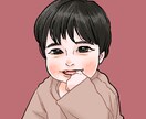 記念日や贈り物にオススメの似顔絵を描きます いろんなテイストのイラストに可能な限り対応いたします イメージ7