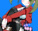 一枚絵承ります ポップでパッキリとかわいらしく イメージ4