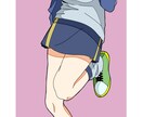 理想の可愛い女の子のイラスト描きます 動画サムネ・アイコン・鑑賞・オリキャラ イメージ1