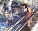 アイコンや背景込イラスト制作します アイコンから商法動画(ED画面)やアイコンにお気軽にどうぞ！ イメージ6
