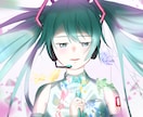商用〇雰囲気のあるイラスト描きます アイコン、ヘッダー、動画用、立ち絵、表紙など！ イメージ3
