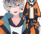男性女性Live2Dモデリング全行程制作します Vtuberさん用キャラデザ～モデリングまでのセット イメージ2