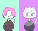 ぽっぷでかわいいアイコン用・SDイラスト作ります 3日以内に納品！シンプルアイコン用イラストをお届け！ イメージ4