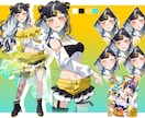 そのままグッズやサムネに使えるイラスト描きます 最高2.2万いいね/企業経験アリ/グッズ・サムネイル特化 イメージ4