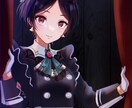 SNSアイコン1枚絵ホーム画面等のイラスト描きます 魅力的で目を惹く女の子のイラスト！ イメージ4
