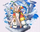 魅力的な一枚絵を制作致します ダイナミックな構図が得意♪商用利用可オプションも！ イメージ7