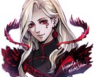 SNS用のアイコン制作します 美麗・耽美・カッコイイからカワイイまで老若男女描きます！ イメージ2