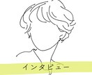 インタビューで思考の整理をお手伝いします 司会プロがあなたを深掘りするインタビューセッション イメージ1