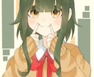 ふわふわほんわかした女の子描きます アイコン、バストアップイラストを必要な方へ！ イメージ3