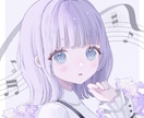 ゆるふわ&透明感！可愛い女の子イラスト描きます SNSアイコン、配信に使える可愛いイラストをお届けします♪ イメージ5