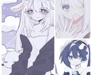 かわいいイラストお描きします 仄暗いものからポップなものまでかわいく描きます♪ イメージ1