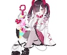 商用利用無料！かわいいイラストをお描きします 立ち絵5500円/一枚絵10000円 イメージ2