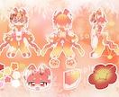 ケモノのキャラクターデザインを制作します 配信で使うキャラがほしい、自キャラがほしい人にオススメ！ イメージ4