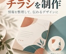 チラシをデザインします 情報を整理し、読みやすいA4片面に仕上げます イメージ1