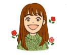 シンプルかわいい似顔絵描きます アイコンなどに使用できるシンプルで可愛い似顔絵！ イメージ1