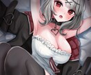 VTuber・配信者向け！可愛いイラスト作ります 可愛い×映える！依頼初心者さんも歓迎！【3名様まで割引中】 イメージ4