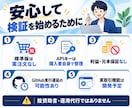 ビットコイン売買を自動判定するBOTを提供します 仮想売買・損益記録・定期実行まで、実資金なしで検証 イメージ10