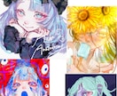 アイコンや歌ってみた用など、幅広い絵を制作します 【速筆】ご要望に寄り添った「目を惹く」絵を制作します。 イメージ4