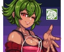 ドット絵で何だって動かします 配信素材やゲーム素材、ドット絵起こしてグリグリ動かします。 イメージ6