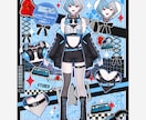 VTuberさんの宣伝画像を作ります 自分の存在をアピールしてみませんか？ イメージ2