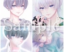 SNSアイコンイラスト描きます 中性男子、可愛い女子等お任せ下さい！ イメージ1