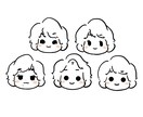 アイコン作成させて頂きます ふんわりと可愛いシンプルなイラストをお描き致します。 イメージ3