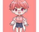 SDキャライラストを作成します 可愛い絵柄のSDキャラをお届けします❣️ イメージ5