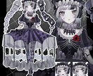 TRPG、IRIAMなどで使える立ち絵を描きます 表情、服装差分〇！最短1週間で、貴方だけの立ち絵を作ります イメージ2