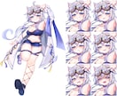 商用利用〇~ご希望のイラスト制作致します TRPG立ち絵から1枚絵まで幅広く対応します！ イメージ9