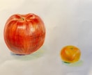 趣味の鉛筆画2作品を指導講評します 美術講師が花や果物、人物や動物などの色鉛筆画を指導します イメージ2