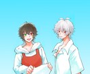 人物のイラスト制作します 全力でイラスト作成します！挿絵、立ち絵、アイコン・サムネなど イメージ2