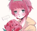 かわいい女の子のイラスト描きます 可愛い物好きの方を満足させます！任せてください！ イメージ4