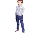 商業連載イラストレーター兼小説家が立ち絵描きます 絵の腕&キャラメイク知識でかわいい・かっこいいキャラ創ります イメージ7