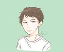 ふんわり、シンプルな似顔絵イラストお描きします 商用利用◎アイコン、名刺、ブログなどに♪ イメージ7