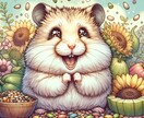 可愛いイラストを作成します 可愛いキャラクターを作成しています イメージ5