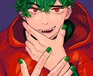 SNS用のアイコンに使えるイラストを制作いたします ハッキリした線で描く魅力的なオリジナルキャラクター イメージ2