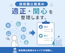 技術職公務員の「適正」・「関心」を整理します 技術職公務員の適性を確認し悩みを解決 イメージ1