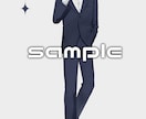 商用利用可能！キャラクターの立ち絵制作致します 【TRPG・IRIAM・配信用など】 イメージ3